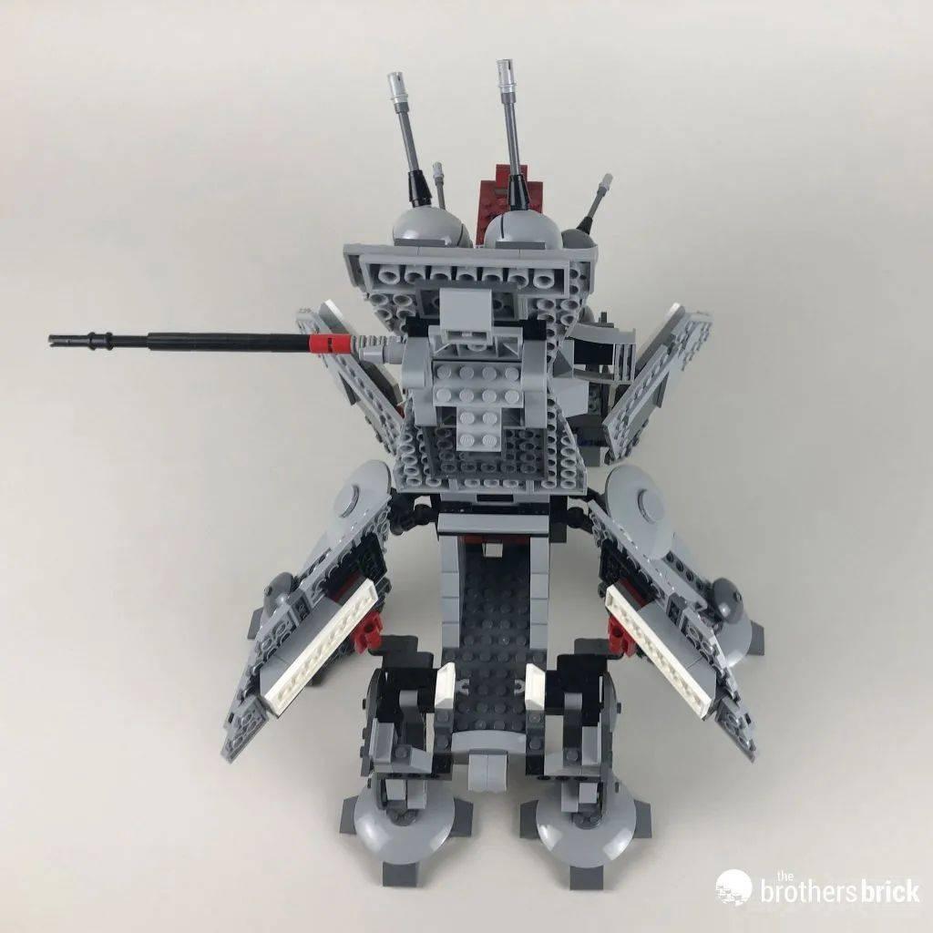乐高星球大战75337AT-TE步行机开箱评测 -1 乐高星球大战75337AT-TE步行机开箱评测 -1