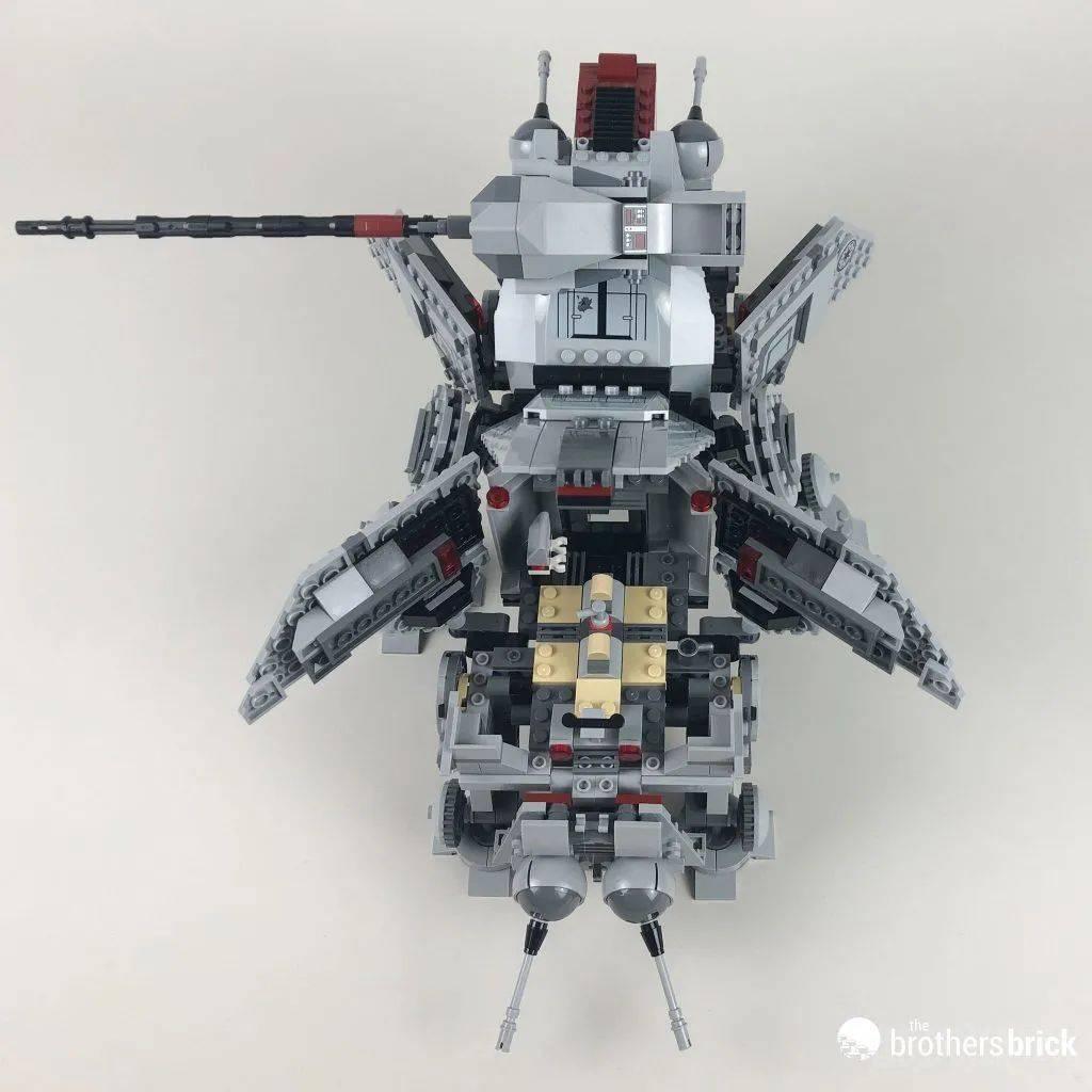 乐高星球大战75337AT-TE步行机开箱评测 -1 乐高星球大战75337AT-TE步行机开箱评测 -1