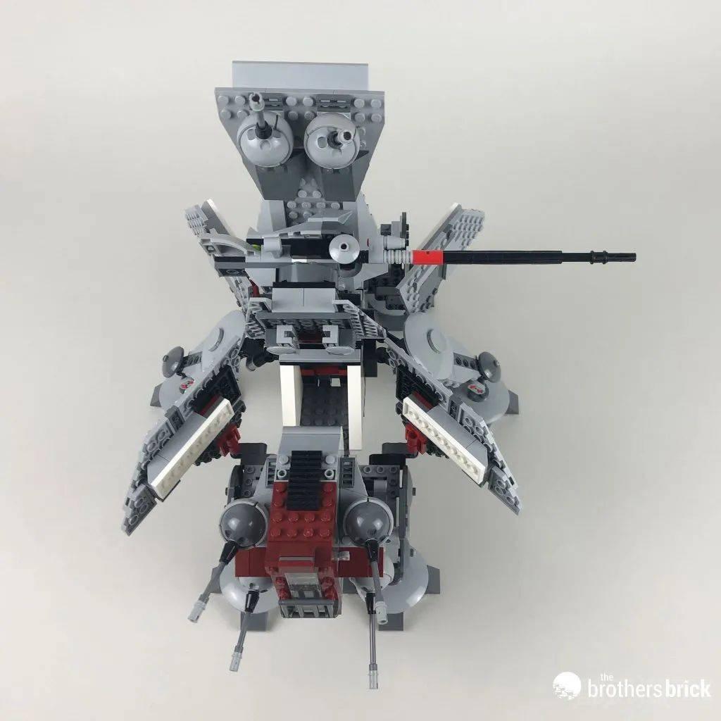 乐高星球大战75337AT-TE步行机开箱评测 -1 乐高星球大战75337AT-TE步行机开箱评测 -1