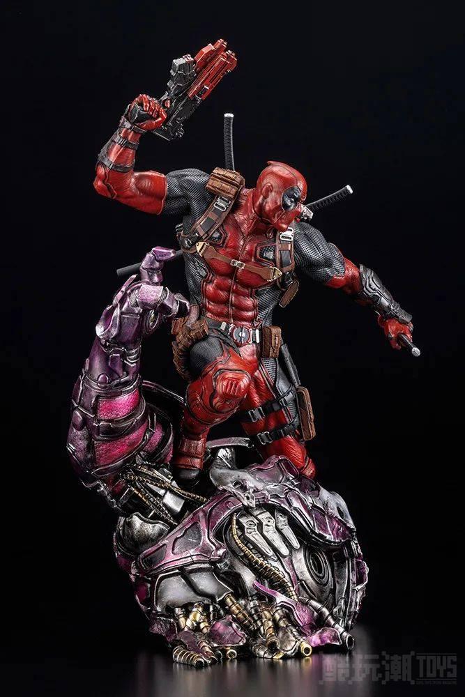 寿屋「死侍 FINE ART STATUE SIGNATURE SERIES」 1/6 比例涂装完成品 -1