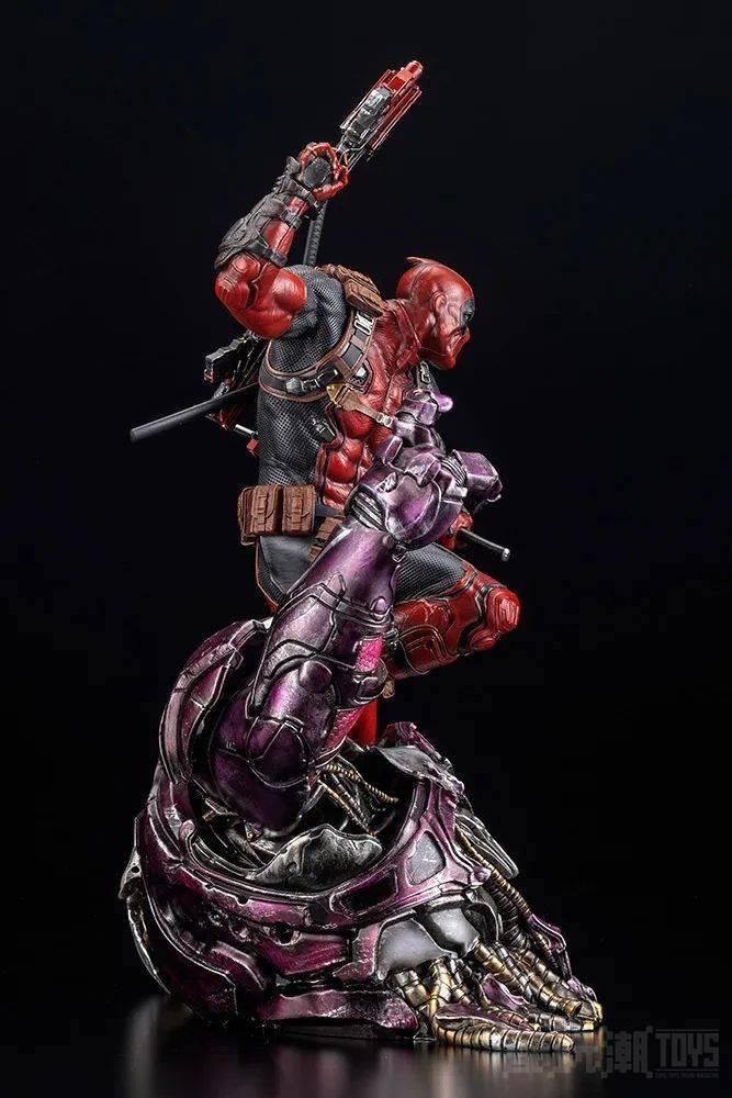 寿屋「死侍 FINE ART STATUE SIGNATURE SERIES」 1/6 比例涂装完成品 -1