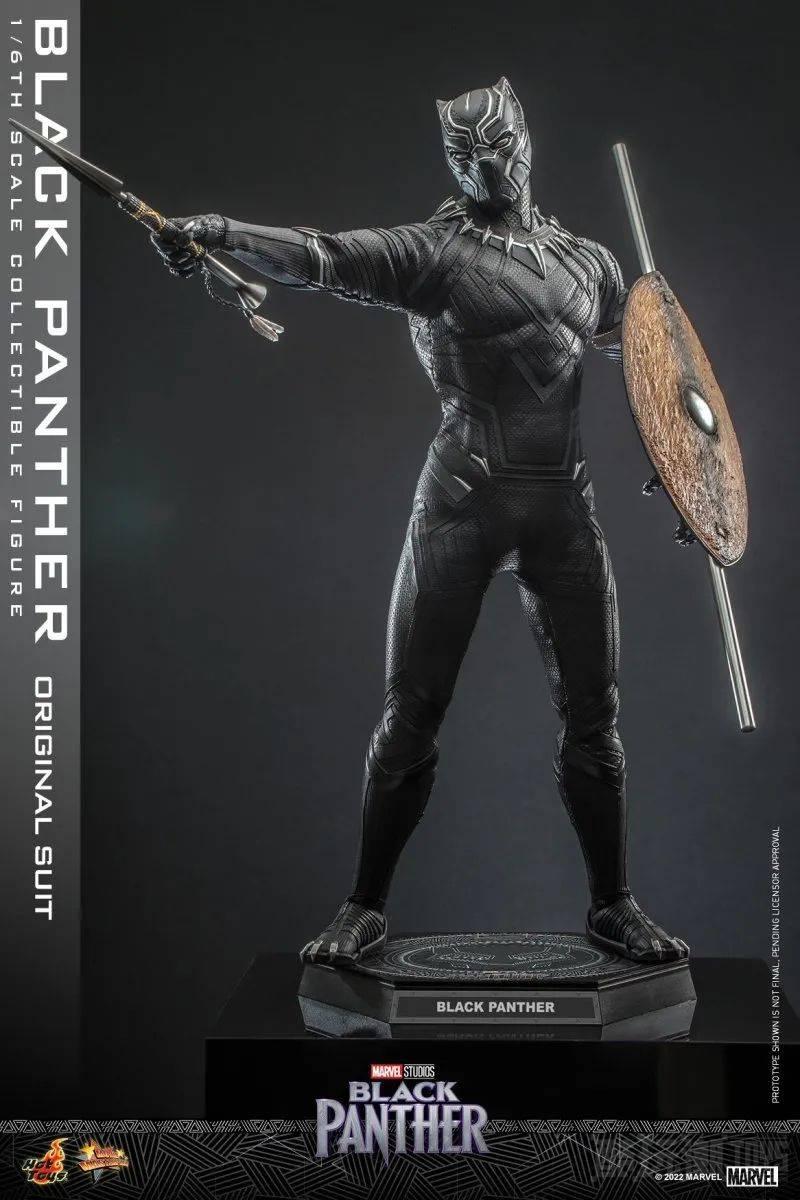 Hot Toys《黑豹》黑豹 (元祖战衣) 1/6 比例收藏级人偶 王者凛然之姿再现！ -1