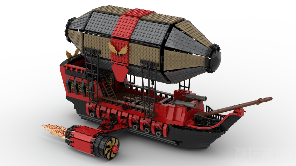 蒸汽朋克船Steampunk Ship -1