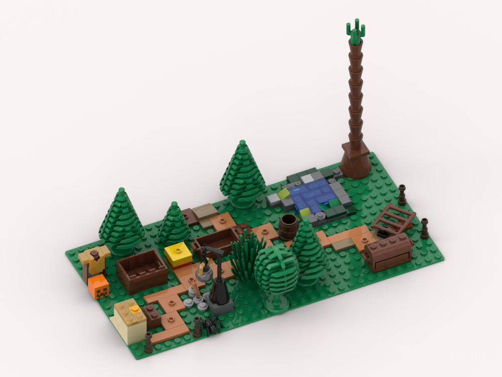 模块化森林第一部分：营地Modular Forest Part 1 The Camp -1
