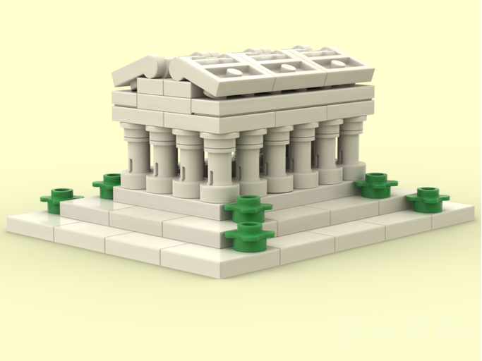 纳米希腊神庙NanoGreekTemple -1