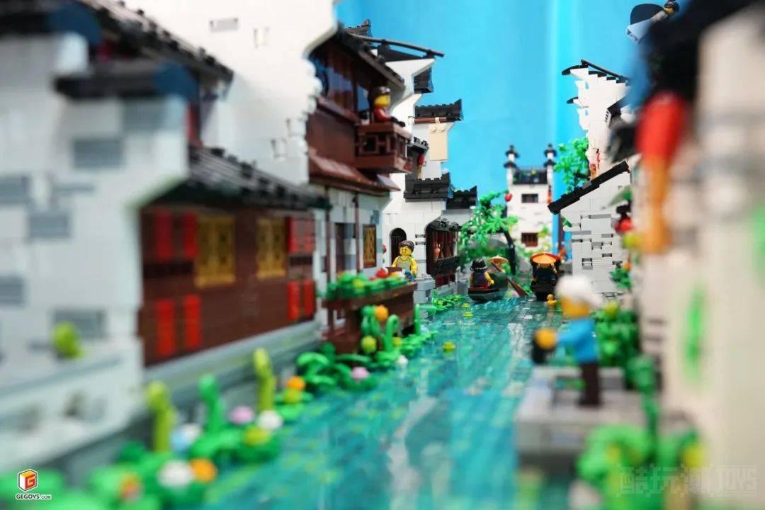 超细致江南水乡沙盘！乐高优秀MOC作品日赏【vol.234】 -1
