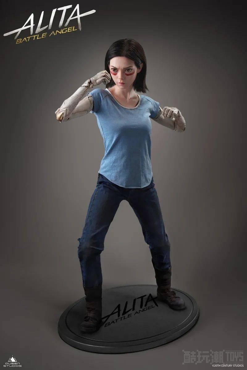 162公分高！Queen Studios《艾莉塔：战斗天使》艾莉塔 Doll Body 1/1比例雕像 双版本极致登场！ -1