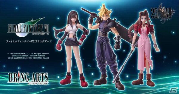 由野村哲也设计的经典造型立体化BRING ARTS FF7 蒂法6寸可动人偶预计2023年12月发售！