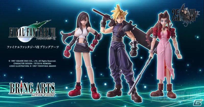 再现25年前PS版经典造型‘BRING ARTS FF7爱丽丝6寸可动人偶’预计2024年1月发售！ -1