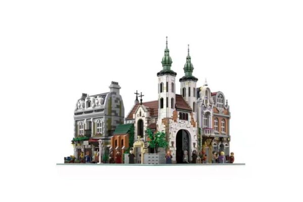 荷兰知名乐高MOC工作室BrickAtive街景新作——安德鲁教堂