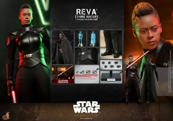 Hot Toys《欧比旺·克诺比》瑞瓦 (三姐) Reva (Third Sister) 1/6 比例收藏级人偶