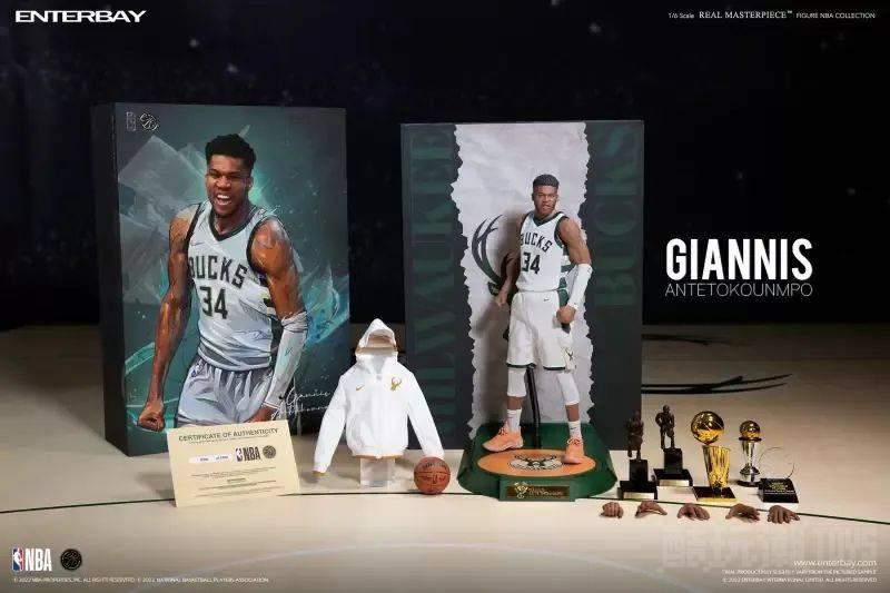 希腊怪物！ENTERBAY NBA系列RM字母哥“Giannis Antetokounmpo”1/6比例可动人偶 -1