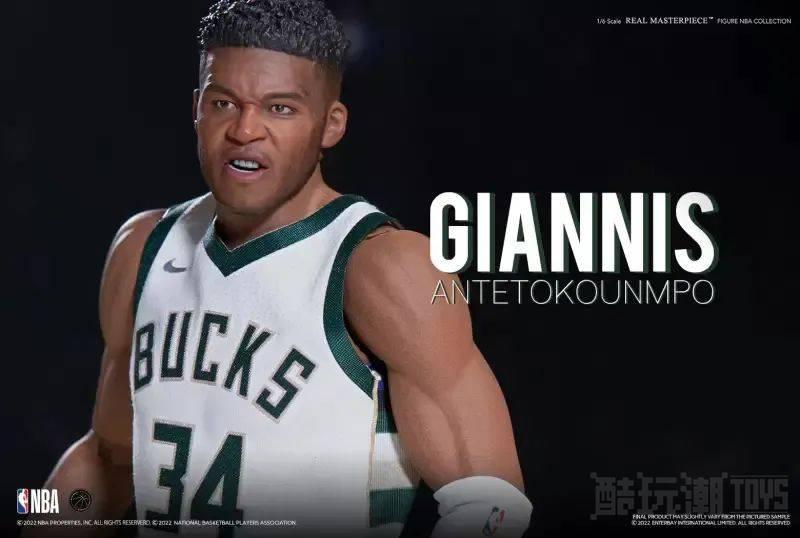 希腊怪物！ENTERBAY NBA系列RM字母哥“Giannis Antetokounmpo”1/6比例可动人偶 -1