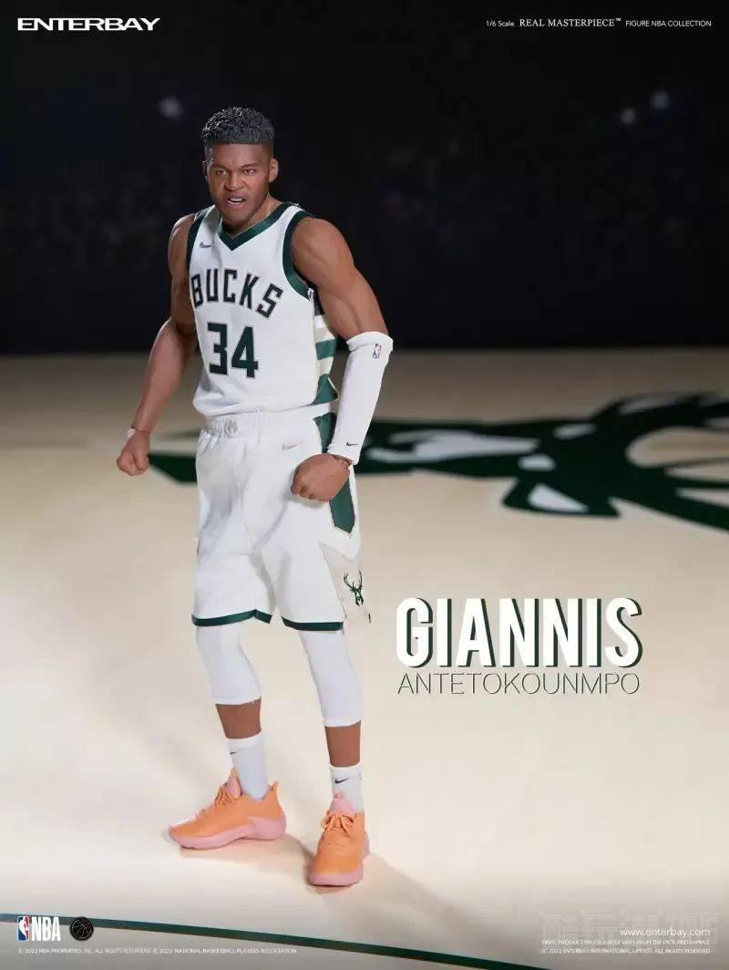 希腊怪物！ENTERBAY NBA系列RM字母哥“Giannis Antetokounmpo”1/6比例可动人偶 -1