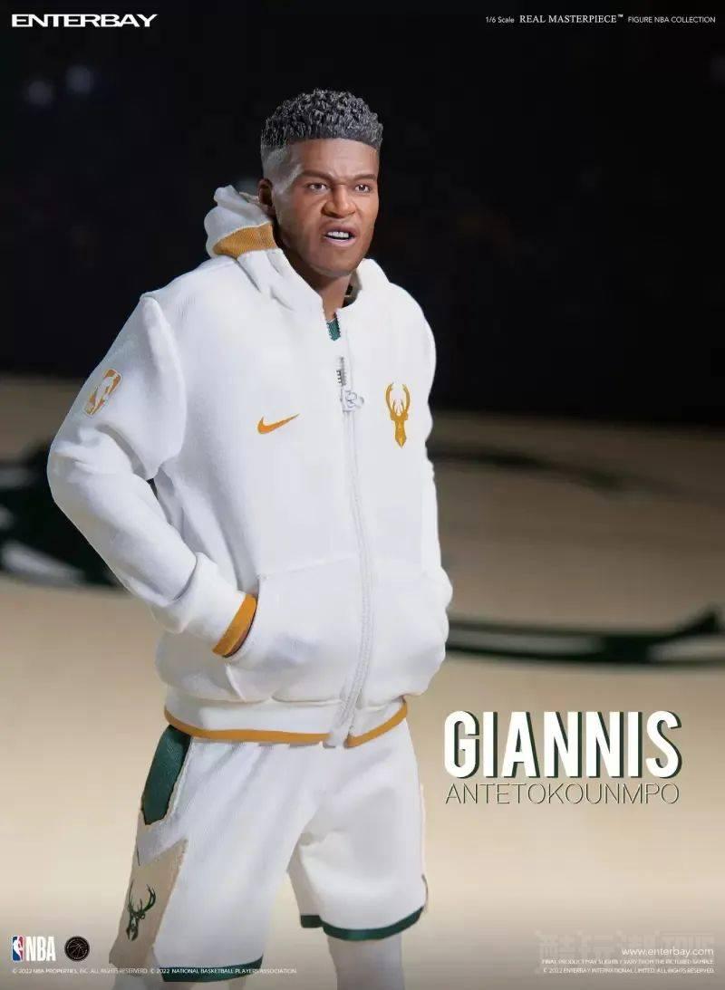 希腊怪物！ENTERBAY NBA系列RM字母哥“Giannis Antetokounmpo”1/6比例可动人偶 -1