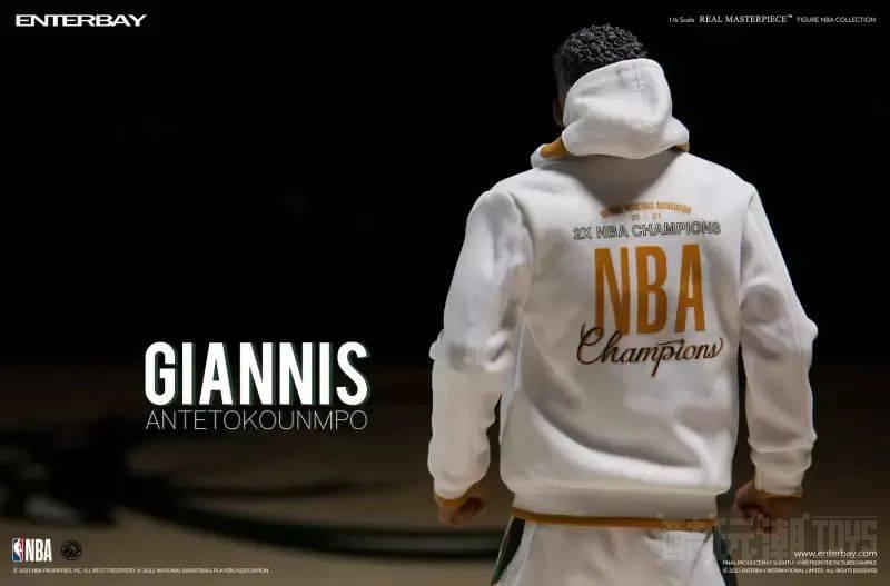 希腊怪物！ENTERBAY NBA系列RM字母哥“Giannis Antetokounmpo”1/6比例可动人偶 -1