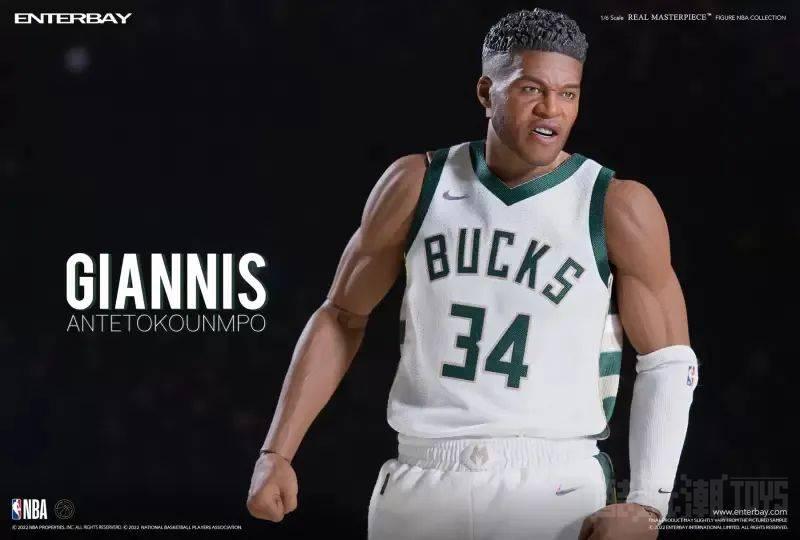 希腊怪物！ENTERBAY NBA系列RM字母哥“Giannis Antetokounmpo”1/6比例可动人偶 -1