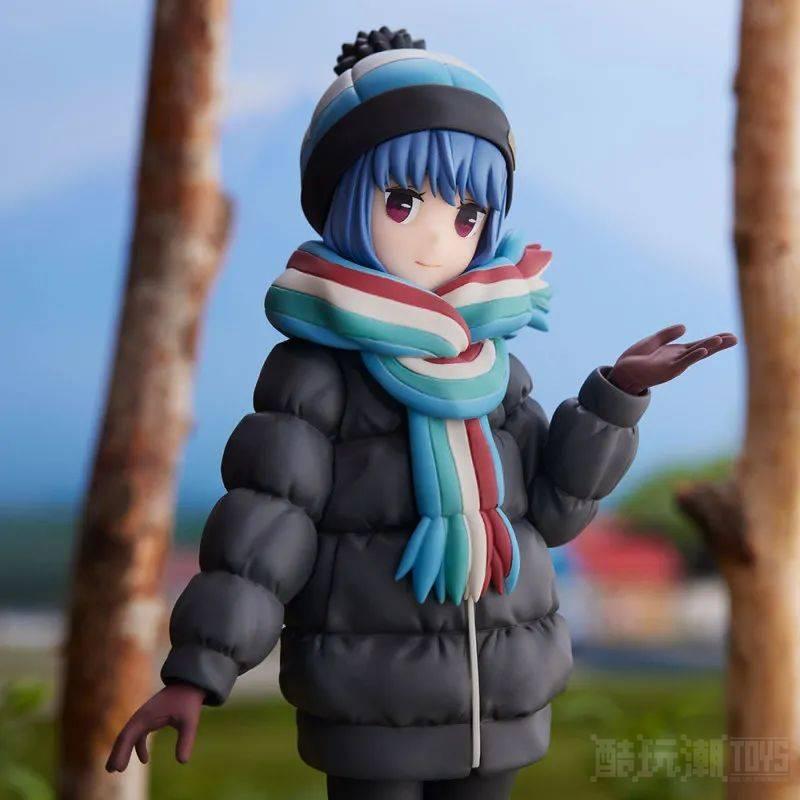 两人一组的可爱姿势！SEGA 景品‘摇曳露营 PREMIUM FIGURE 各务原抚子 / 志摩凛’于今日发售！ -1