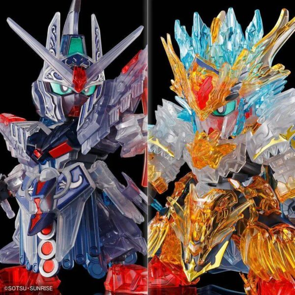 活动限定『SDW HEROES 透明配色套组II』08 月 27 日发售 亚瑟高达Mk-III、凯萨传说高达以透明配色登场！