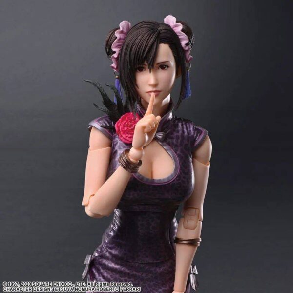 凶猛格斗家造型立体化！PLAY ARTS改‘FF7RE 蒂法·洛克哈特 格斗家礼服Ver.’预计2023年3月发售