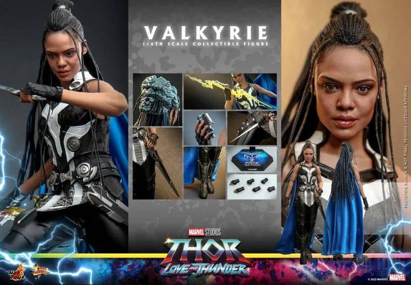 Hot Toys《雷神索尔：爱与雷霆》“女武神”（Valkyrie）1/6 比例收藏级人偶 -1