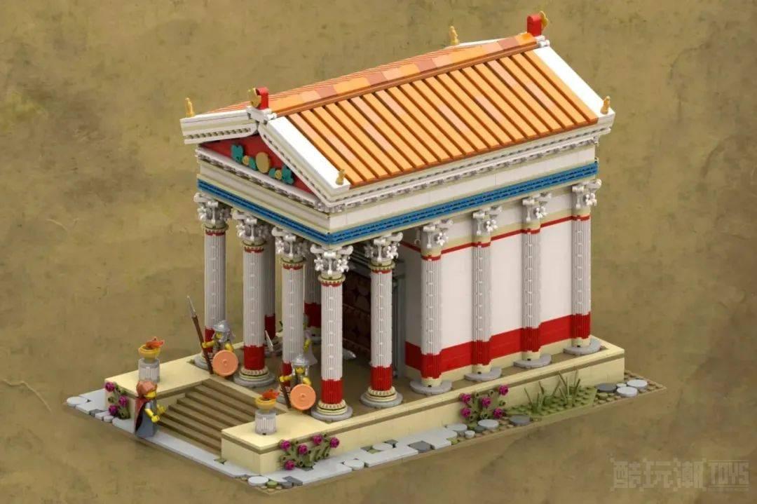 乐高Ideas作品“古罗马神庙”喜提万票！成为今年最后一轮首个入审作品 -1