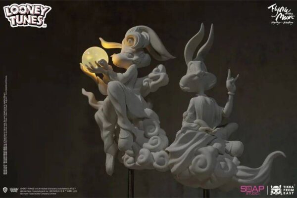 Soap Studio × Tik Ka From East《乐一通》「带我飞向月球」凋像 以中华古风重新诠释兔巴哥、萝拉兔！