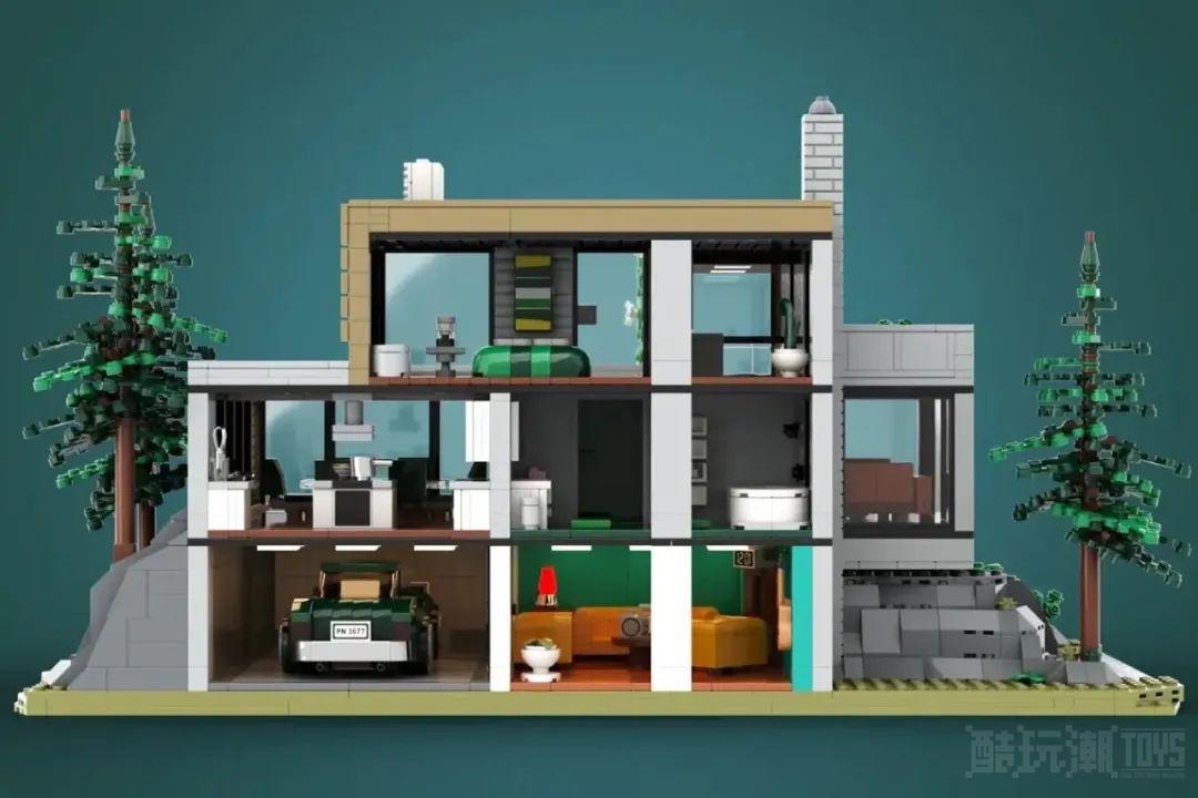 乐高IDEAS投稿作品《建筑师之家》获得一万票支持 -1