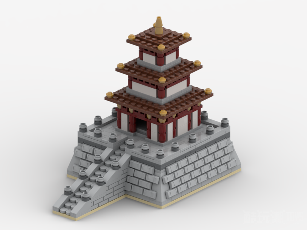 凸起的塔楼Raised Pagoda -1