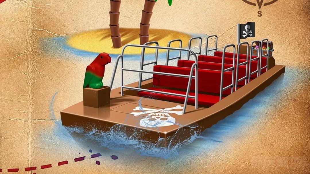 美国佛罗里达乐高乐园推迟开放最新的海盗主题游乐设施 -1