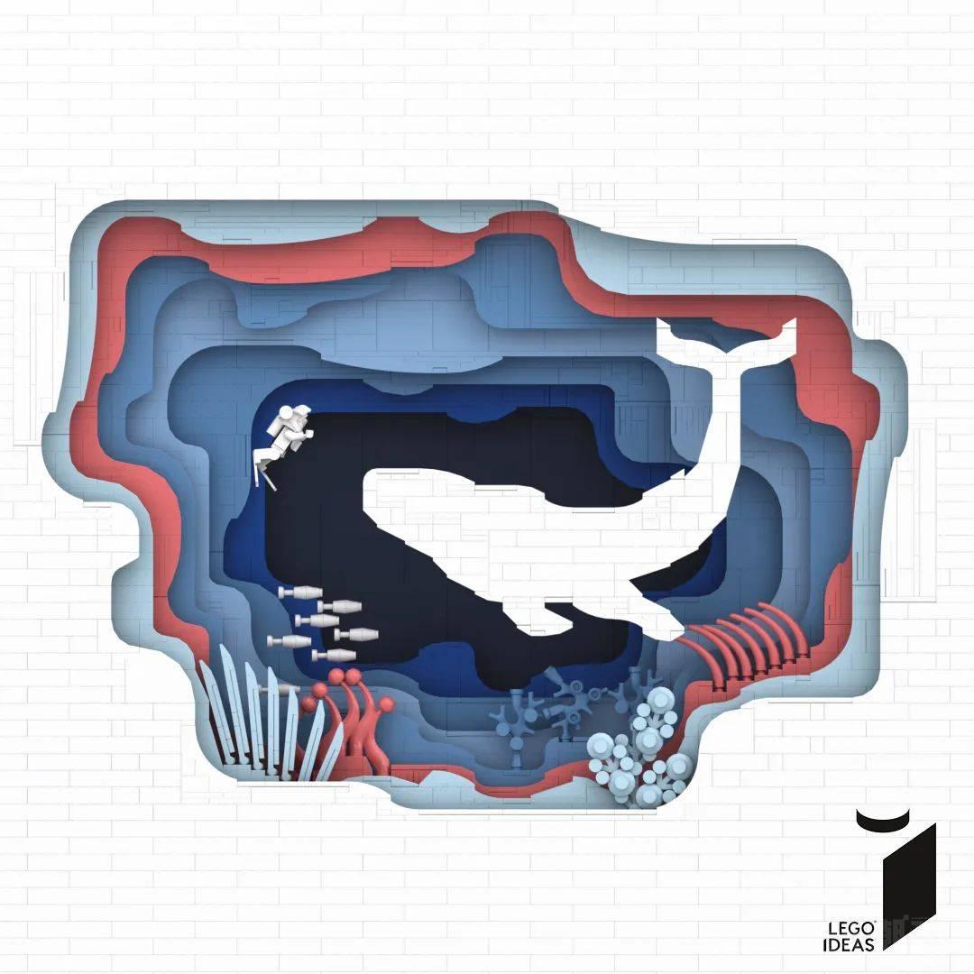 乐高水下剪影？乐高优秀MOC作品日赏【vol.250】 -1