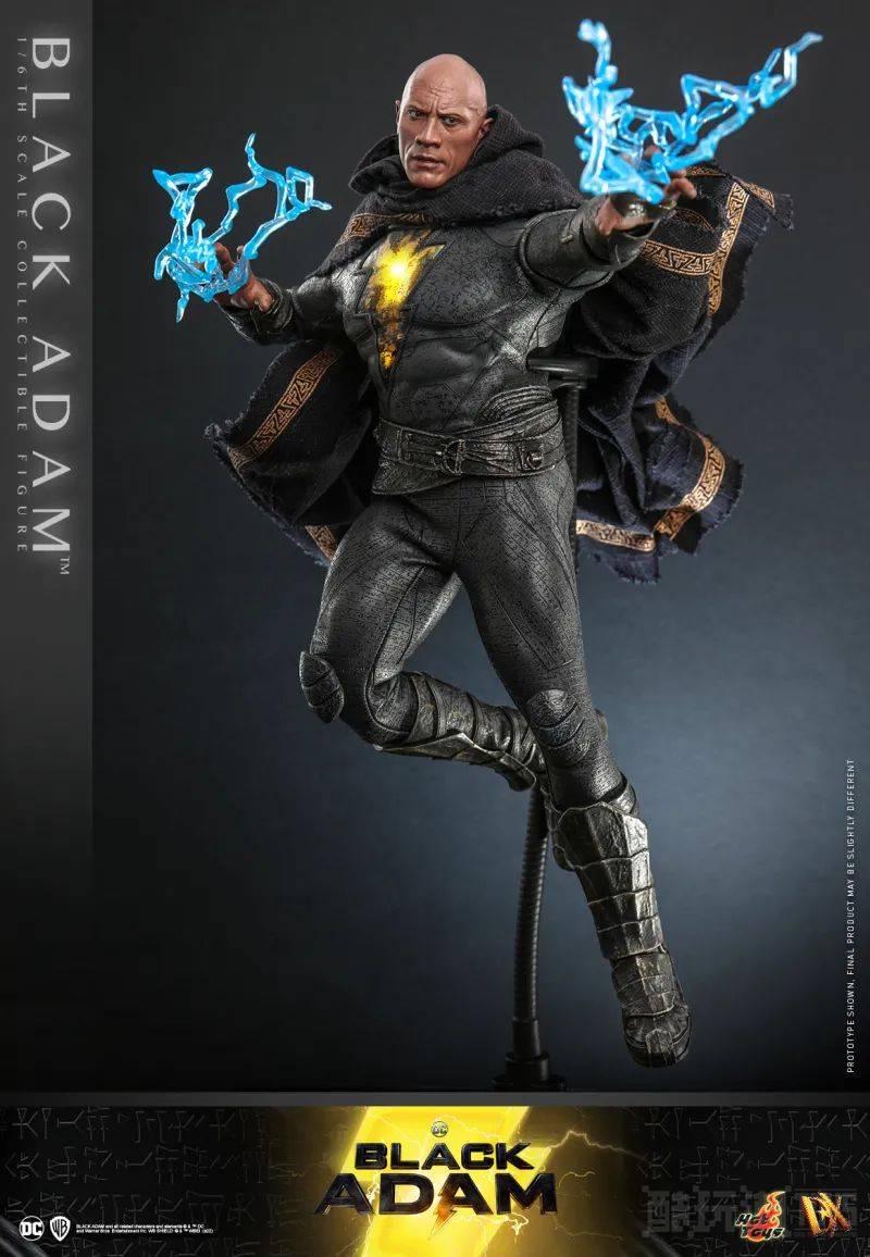 Hot Toys《黑亚当》黑亚当1/6 比例收藏级人偶 巨石强森的壮硕躯体充分再现！ -1