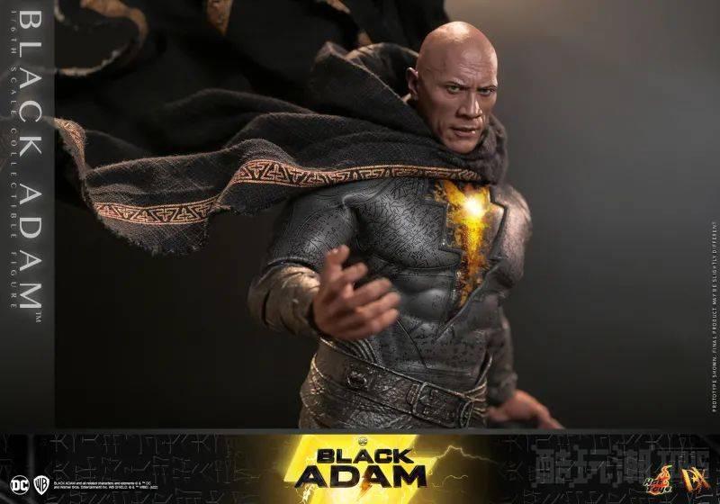 Hot Toys《黑亚当》黑亚当1/6 比例收藏级人偶 巨石强森的壮硕躯体充分再现！ -1