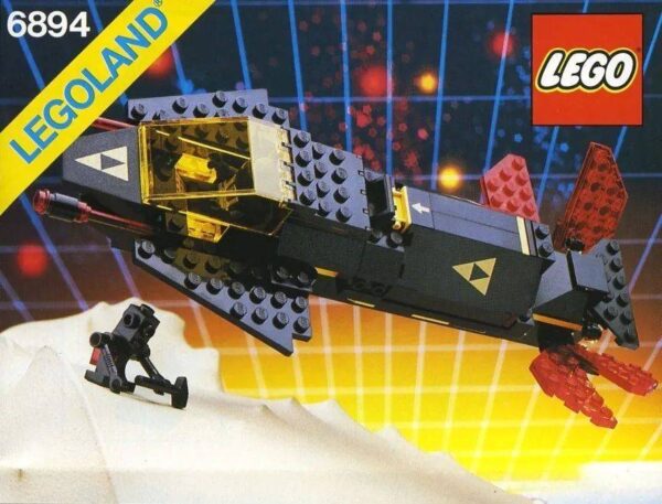 传闻乐高集团将于2023年推出经典太空40581 Blacktron太空船