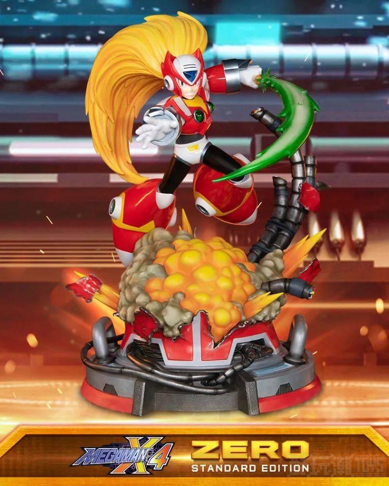 First 4 Figures《洛克人X4》“杰洛”全身雕像 包含“黑杰洛”在内的多种版本登场！ -1