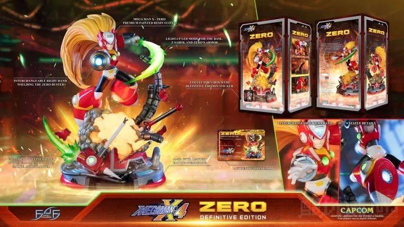 First 4 Figures《洛克人X4》“杰洛”全身雕像 包含“黑杰洛”在内的多种版本登场！ -1