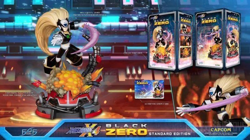 First 4 Figures《洛克人X4》“杰洛”全身雕像 包含“黑杰洛”在内的多种版本登场！ -1