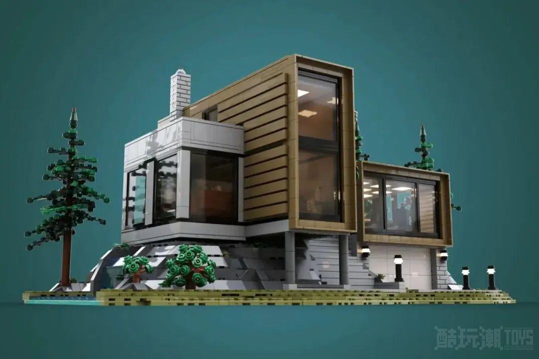 乐高IDEAS投稿作品《建筑师之家》获得一万票支持 -1