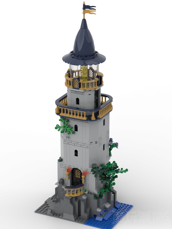 洛基的灯塔Lighthouse at Rocky Point -1