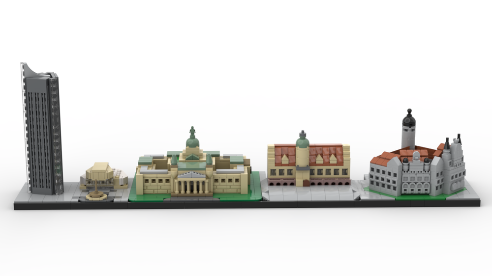 莱比锡天际线Leipzig Skyline -1