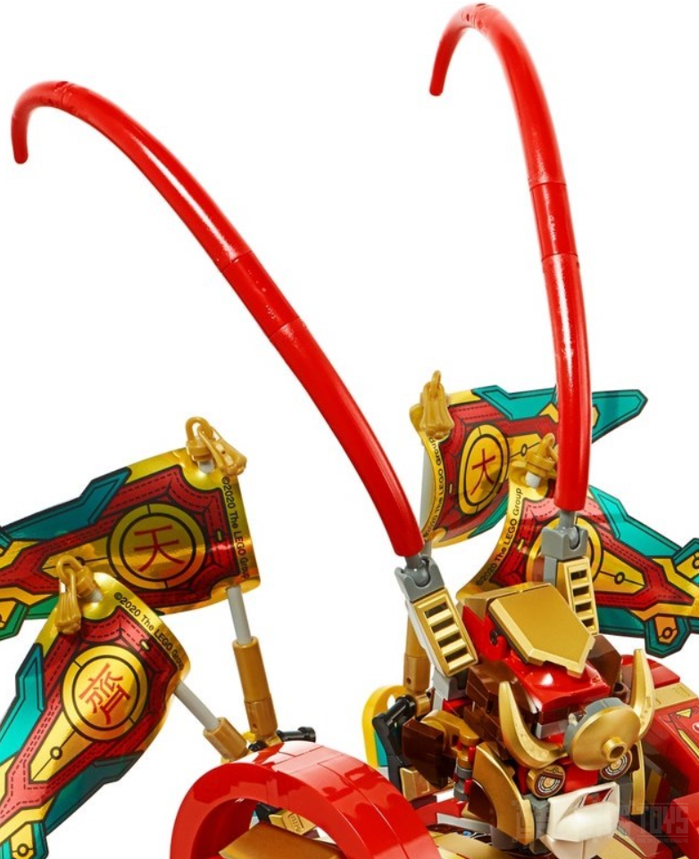 新旧两代乐高齐天大圣黄金机甲对比 -1 新旧两代乐高齐天大圣黄金机甲对比 -1