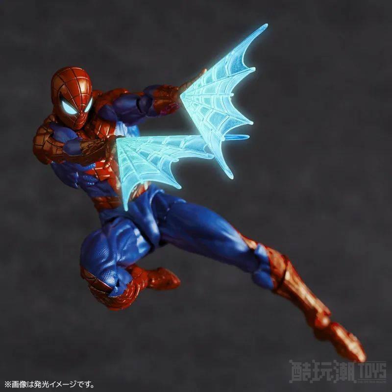 海洋堂 Amazing Yamaguchi 系列MARVEL【蜘蛛人 Ver.2.0】可动人偶 -1