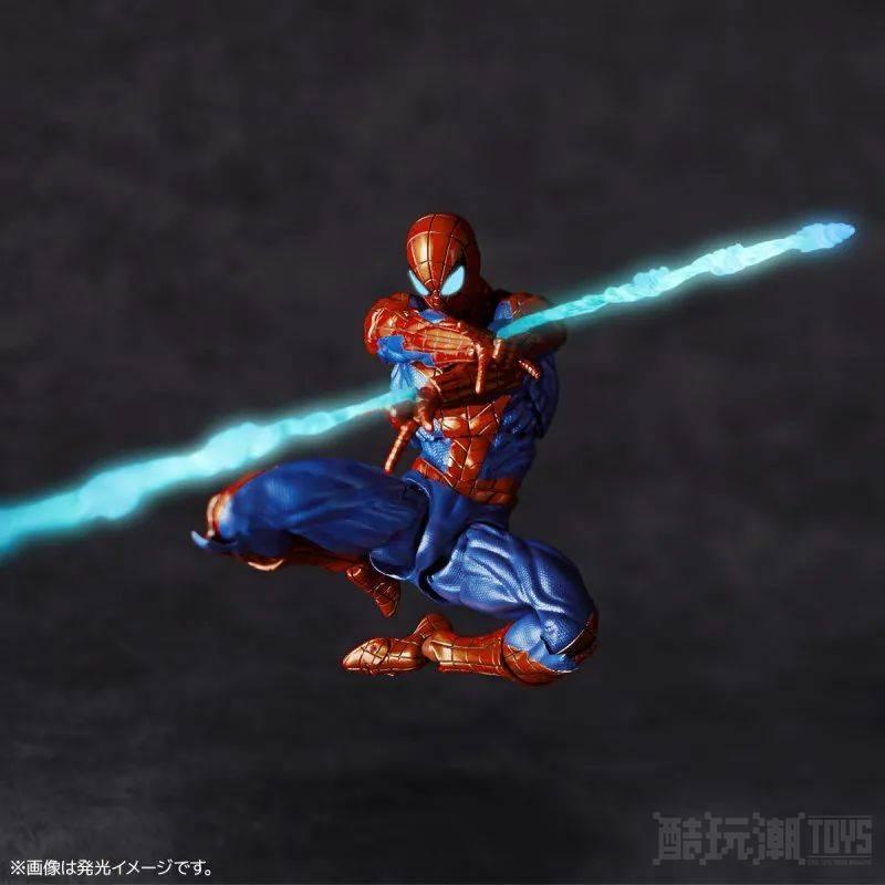 海洋堂 Amazing Yamaguchi 系列MARVEL【蜘蛛人 Ver.2.0】可动人偶 -1