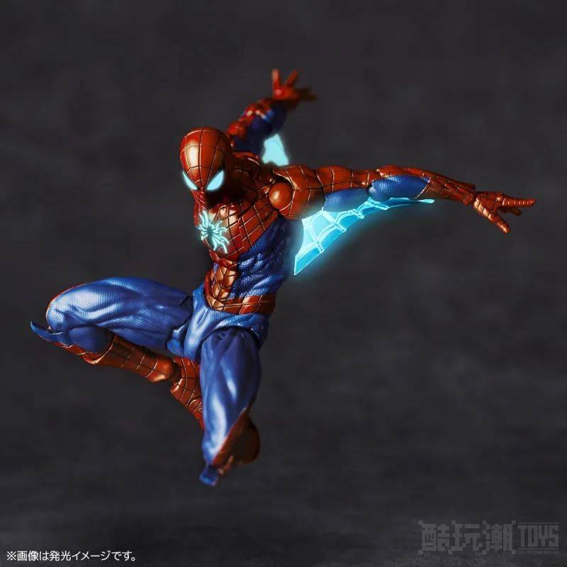 海洋堂 Amazing Yamaguchi 系列MARVEL【蜘蛛人 Ver.2.0】可动人偶 -1