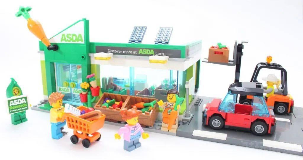 ASDA杂货店？看看和乐高城市系列60347兴隆杂货店有哪些不同 -1