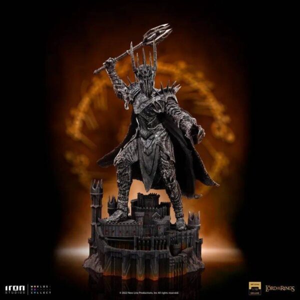 Iron Studios《魔戒》索伦1/10 比例全身雕像 君临巴拉多的黑暗魔君！