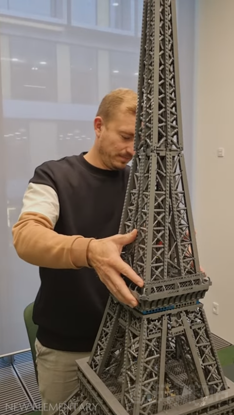 看看乐高官方设计师Rok Žgalin Kobe对10307埃菲尔铁塔的剖析 -1