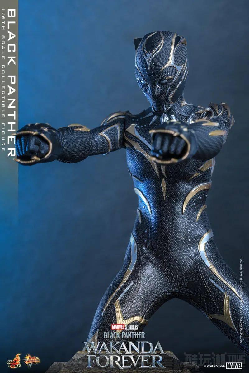 Hot Toys《黑豹2：瓦坎达万岁》黑豹（Black Panther）1/6 比例收藏级人偶 新任黑豹现身！ -1