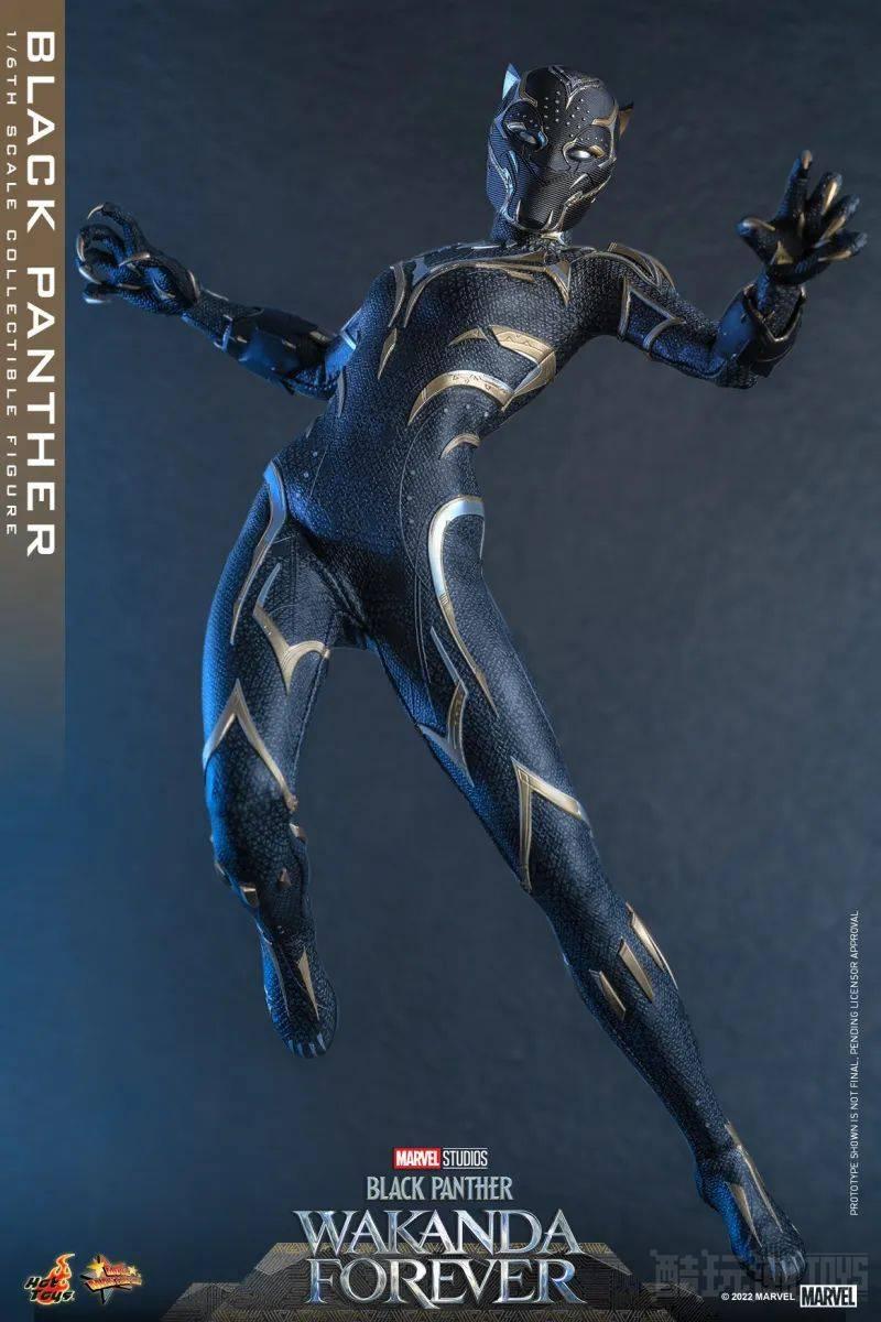 Hot Toys《黑豹2：瓦坎达万岁》黑豹（Black Panther）1/6 比例收藏级人偶 新任黑豹现身！ -1