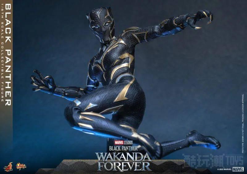 Hot Toys《黑豹2：瓦坎达万岁》黑豹（Black Panther）1/6 比例收藏级人偶 新任黑豹现身！ -1